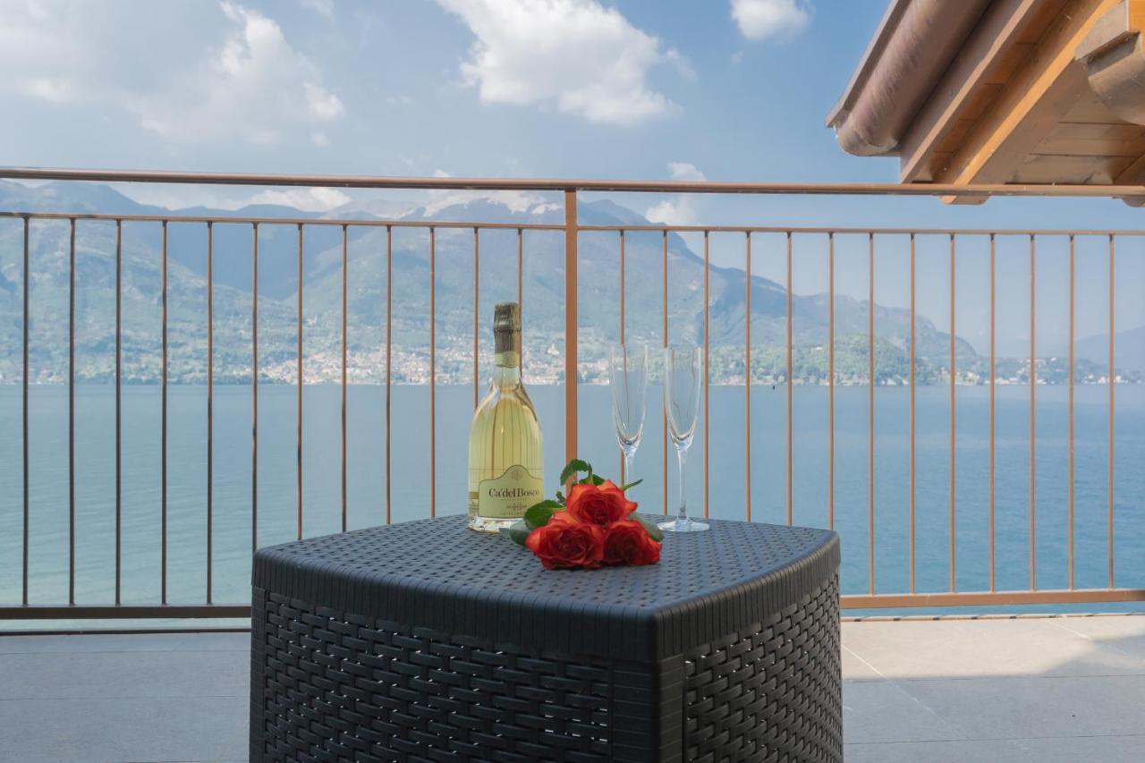 Dream Lake Apartments Lake View - Private Beach By Rent All Como Lezzeno Bagian luar foto