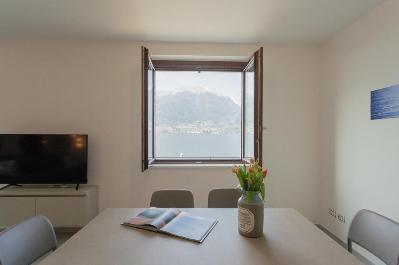 Dream Lake Apartments Lake View - Private Beach By Rent All Como Lezzeno Bagian luar foto