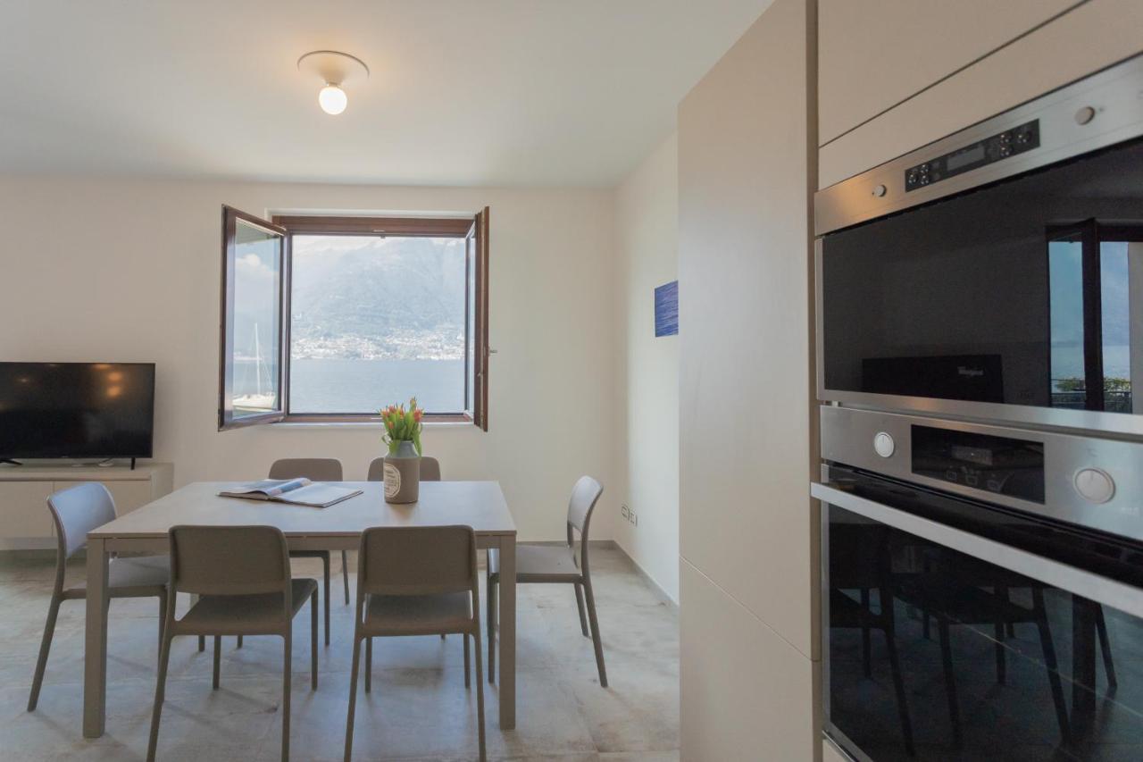 Dream Lake Apartments Lake View - Private Beach By Rent All Como Lezzeno Bagian luar foto