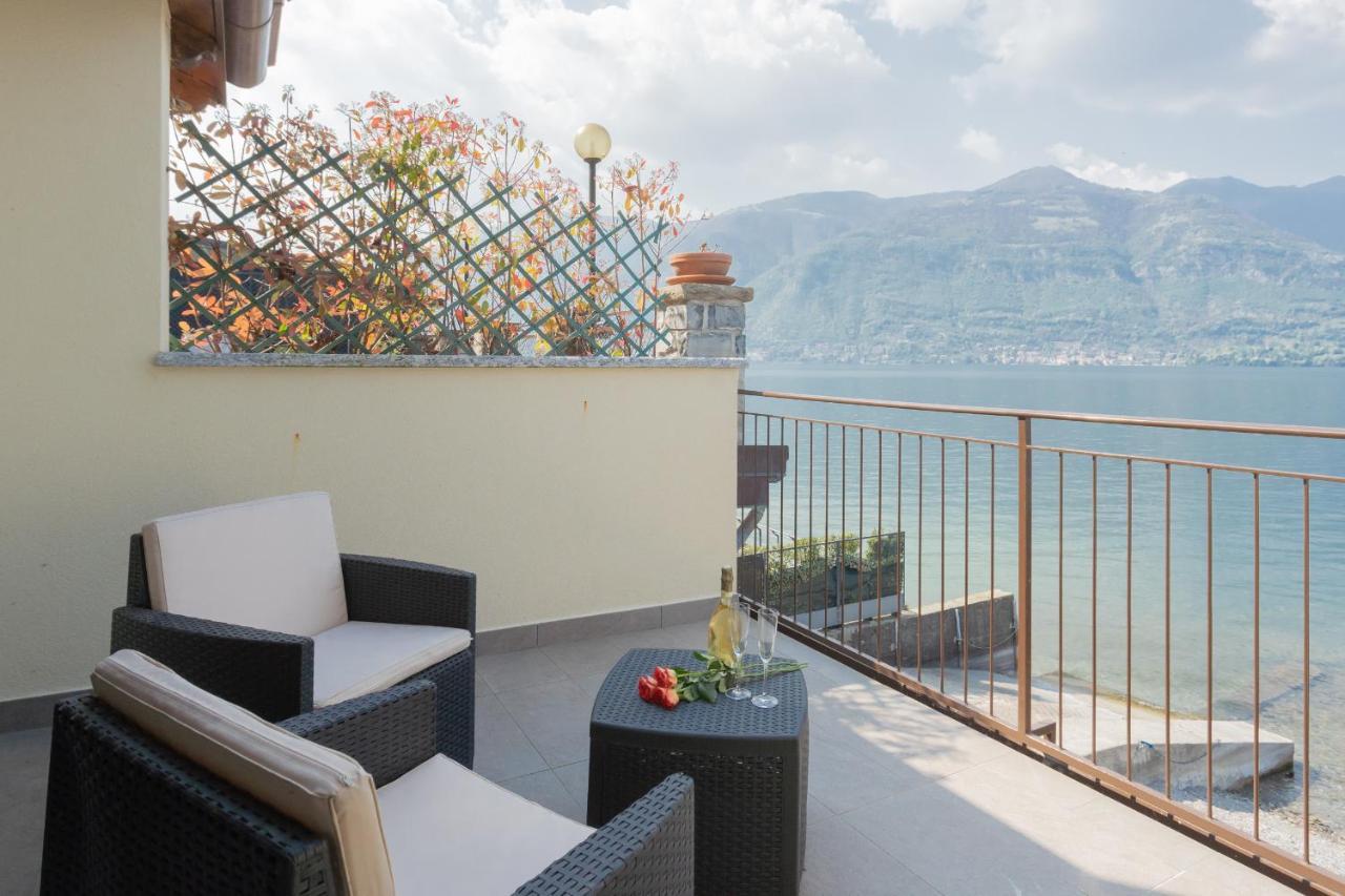 Dream Lake Apartments Lake View - Private Beach By Rent All Como Lezzeno Bagian luar foto