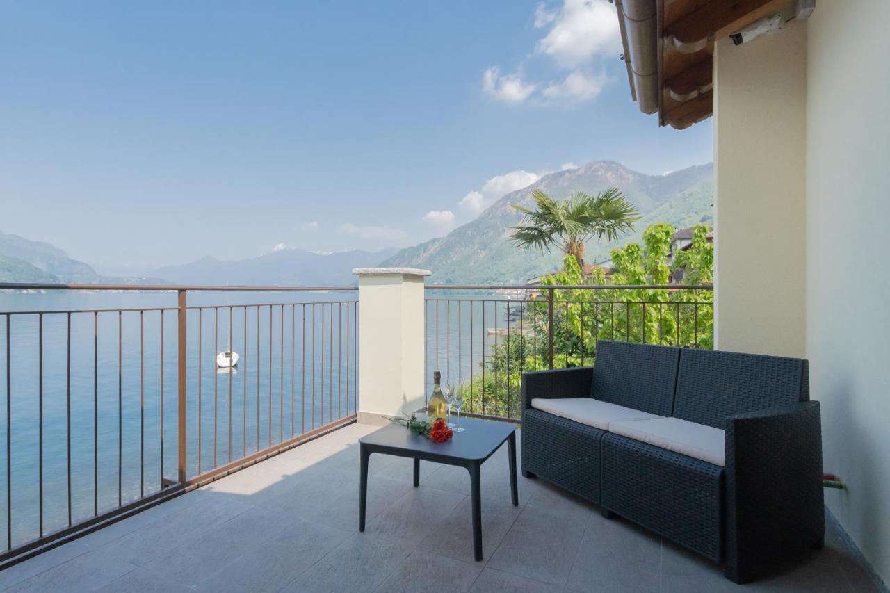 Dream Lake Apartments Lake View - Private Beach By Rent All Como Lezzeno Bagian luar foto