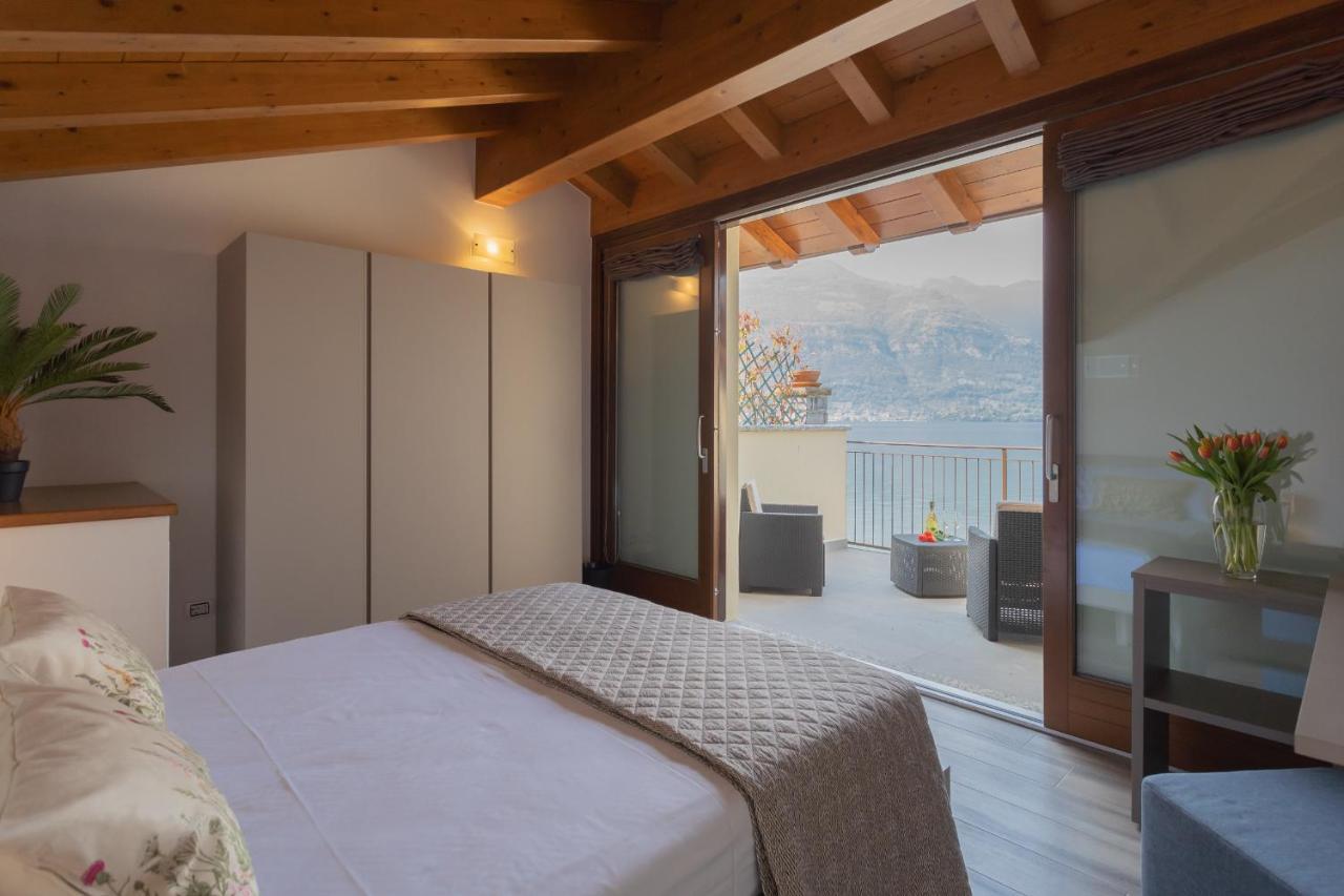 Dream Lake Apartments Lake View - Private Beach By Rent All Como Lezzeno Bagian luar foto